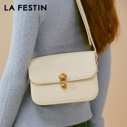 LA FESTIN Original bags for women trend 2024 Shoulder Bag Luxury Designer Square Bag Crossbody Bags