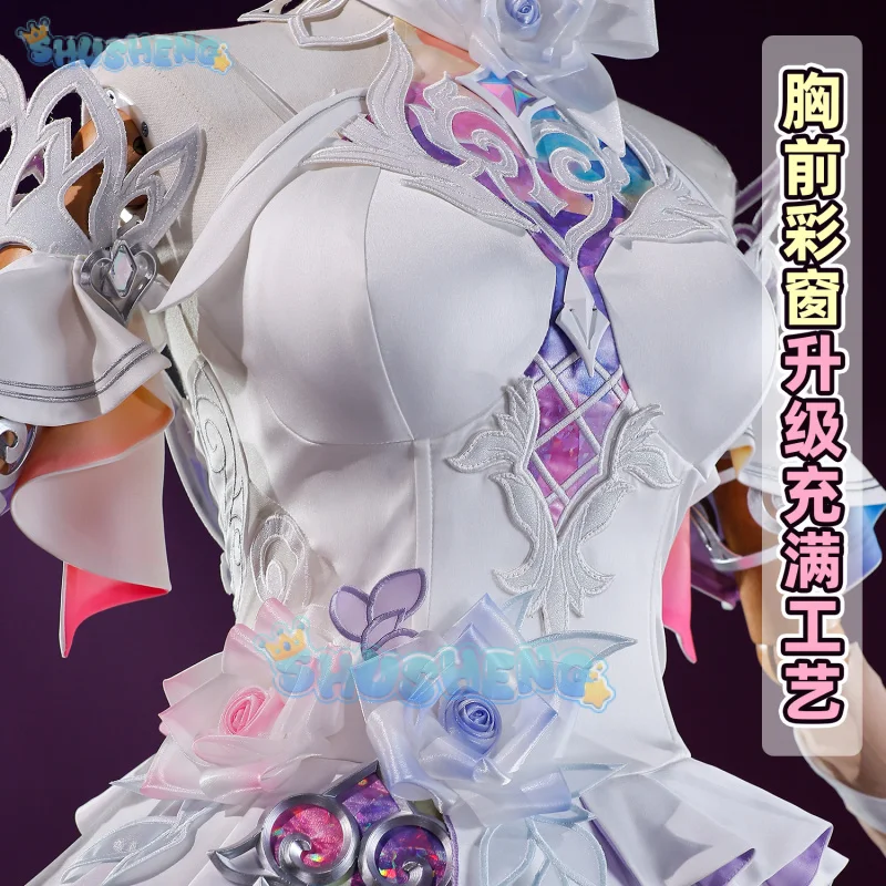

Game Honkai：Star Rail Cyrene Cosplay Costume Uniform Halloween Carnival Party Christmas Play Role Clothes Clothing