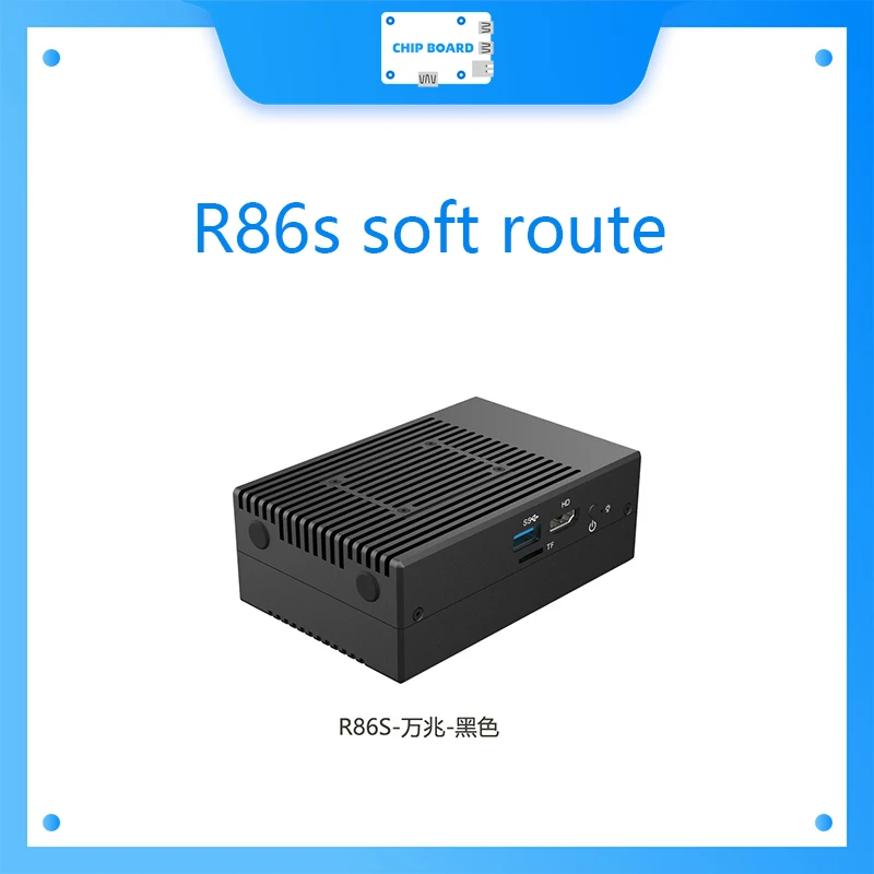 R86s soft route multi port Intel Mini host n5105 8gb/16gb 10 Gigabit fiber port 2.5G