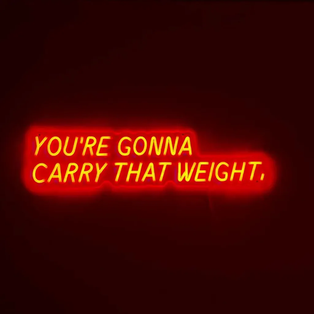 You're Gonna Carry That Weight Neon Sign, Retro Cowboy Bebop Neon Light, Birthday Gift Ideas, Anime Fan Gift, Room Wall Decor