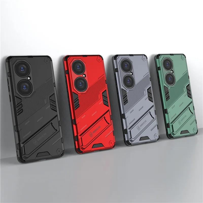 For Cover Huawei P50 Pro Cover For Huawei P50 Pro Capas Armor Shockproof Holder Kickstand Back Cover For Huawei P50 Pro Fundas