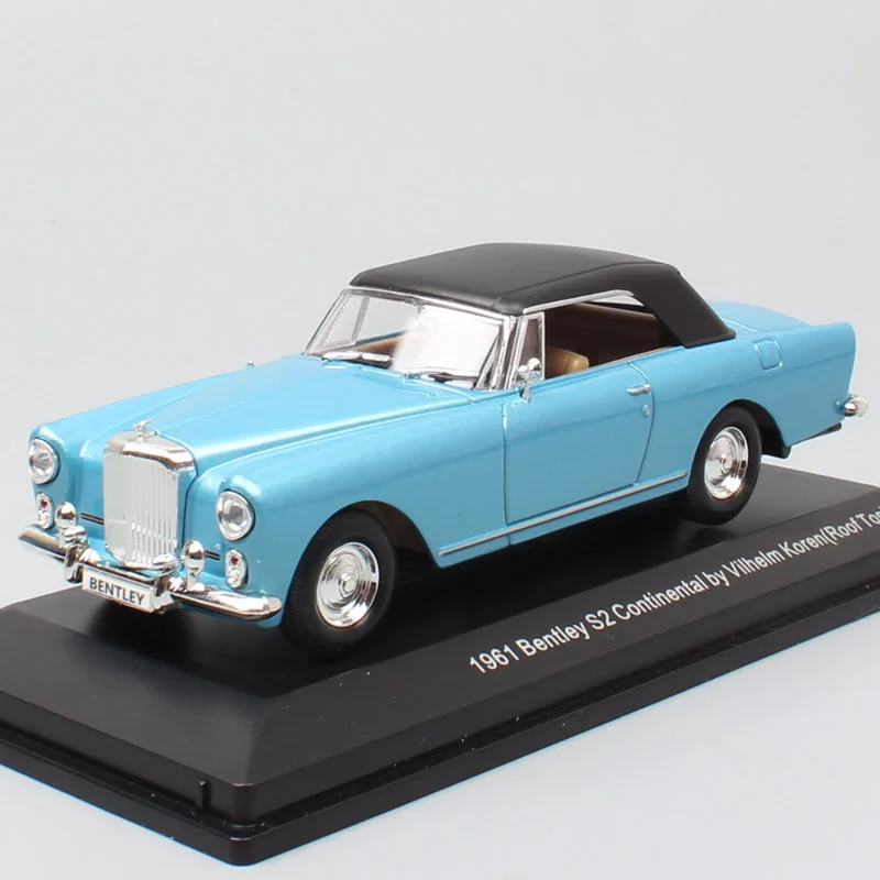 Classic Road Signature 1/43 Scale Luxury 1954 R Type Continental S2 DHC Park Ward Coupe Diecast Car Model Vehicles Toy Souvenir