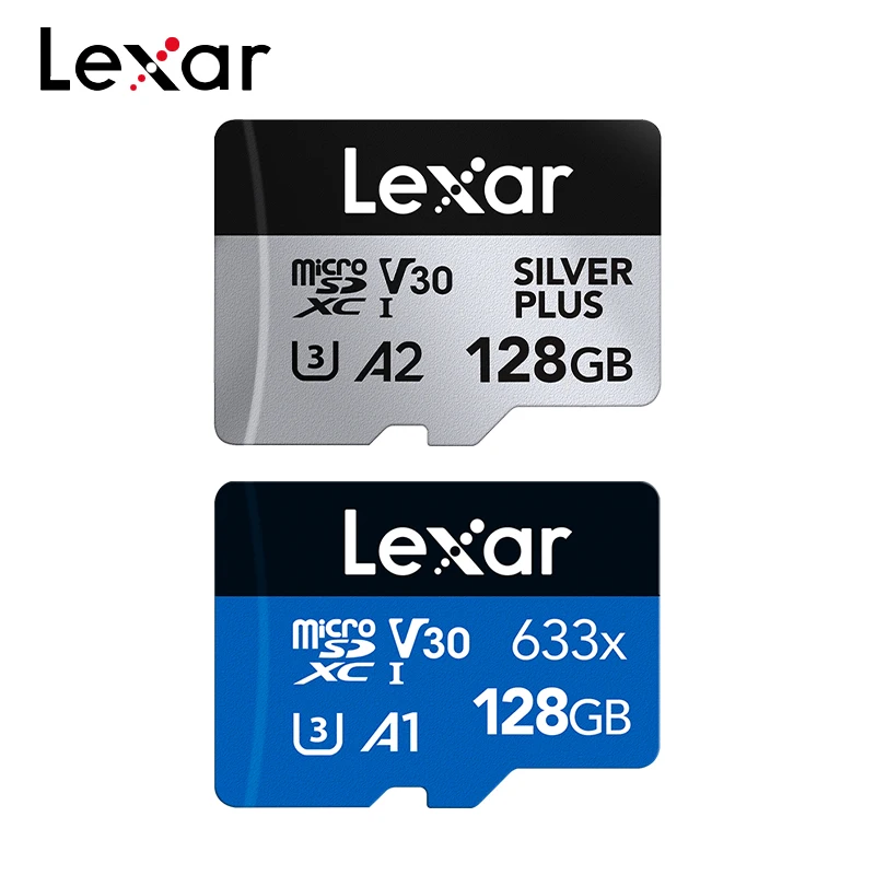 Lexar Original Micro SD Card 64GB 128GB 256GB 512GB 1TB A1 A2 V10 V30 microSDXC Flash Memory Card Storage TF Cards