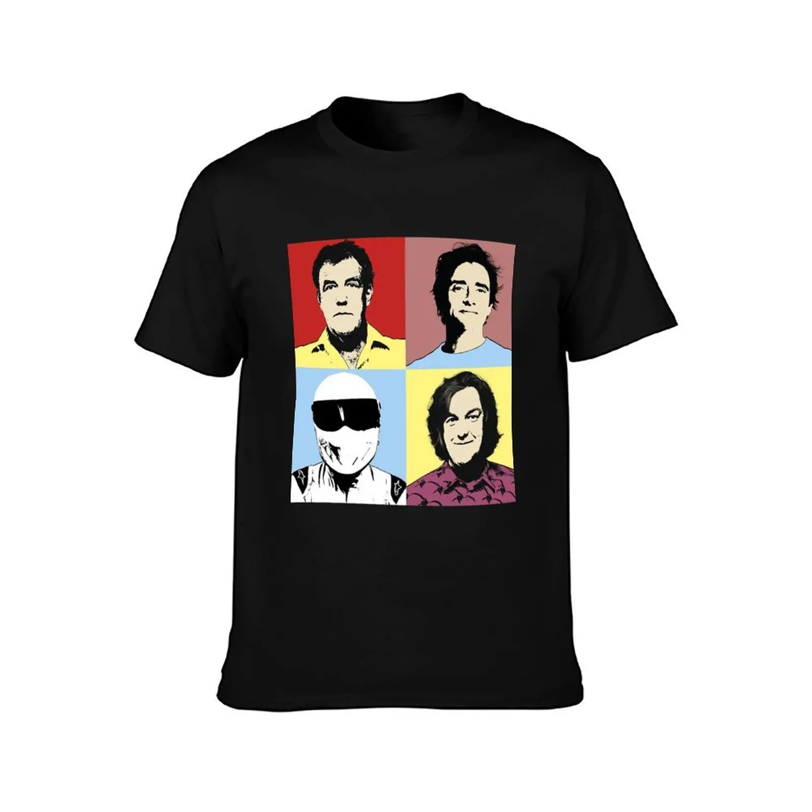 Clarkson Hammond May St T-Shirt, Summer Casual Cotton Tee, Oversized Streetwear Tops, Vintage Graphic Print, Unisex Men Women