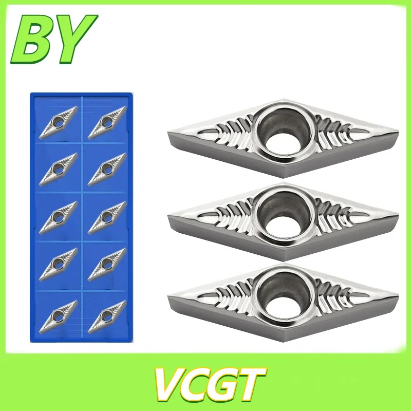

Алюминиевая вставка VCGT110302 AK H01 VCGT 110304 VCGT110308 VCGT160402 160404 160408 VCGT220516 Токарные инструменты Токарный станок Резак