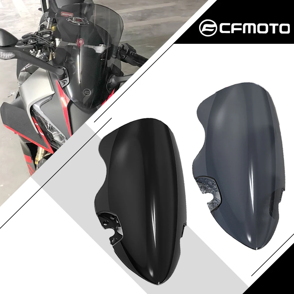 

Motorcycle Windshield Windscreen For CFMOTO 450SR 450 SS 450sr 2022 2023 2024 Odometer Visor Front Wind Shield Screen Deflectors