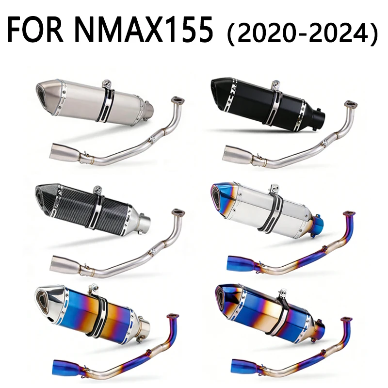 

DB Killer Slip On Front Link Pipe Muffler Moto Full Motorcycle Exhaust Escape For NMAX 125 155 NMAX155 NMAX125 2021-2022
