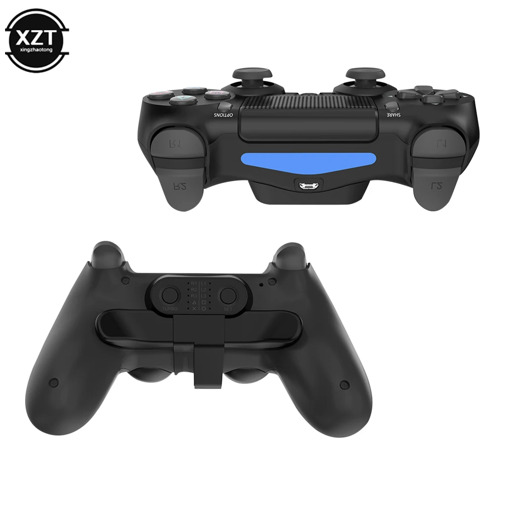 For PS4 Controller Game Accessories Extended Gamepad Back Button Attachment Joystick Rear Button With Turbo Key Adapter Premium