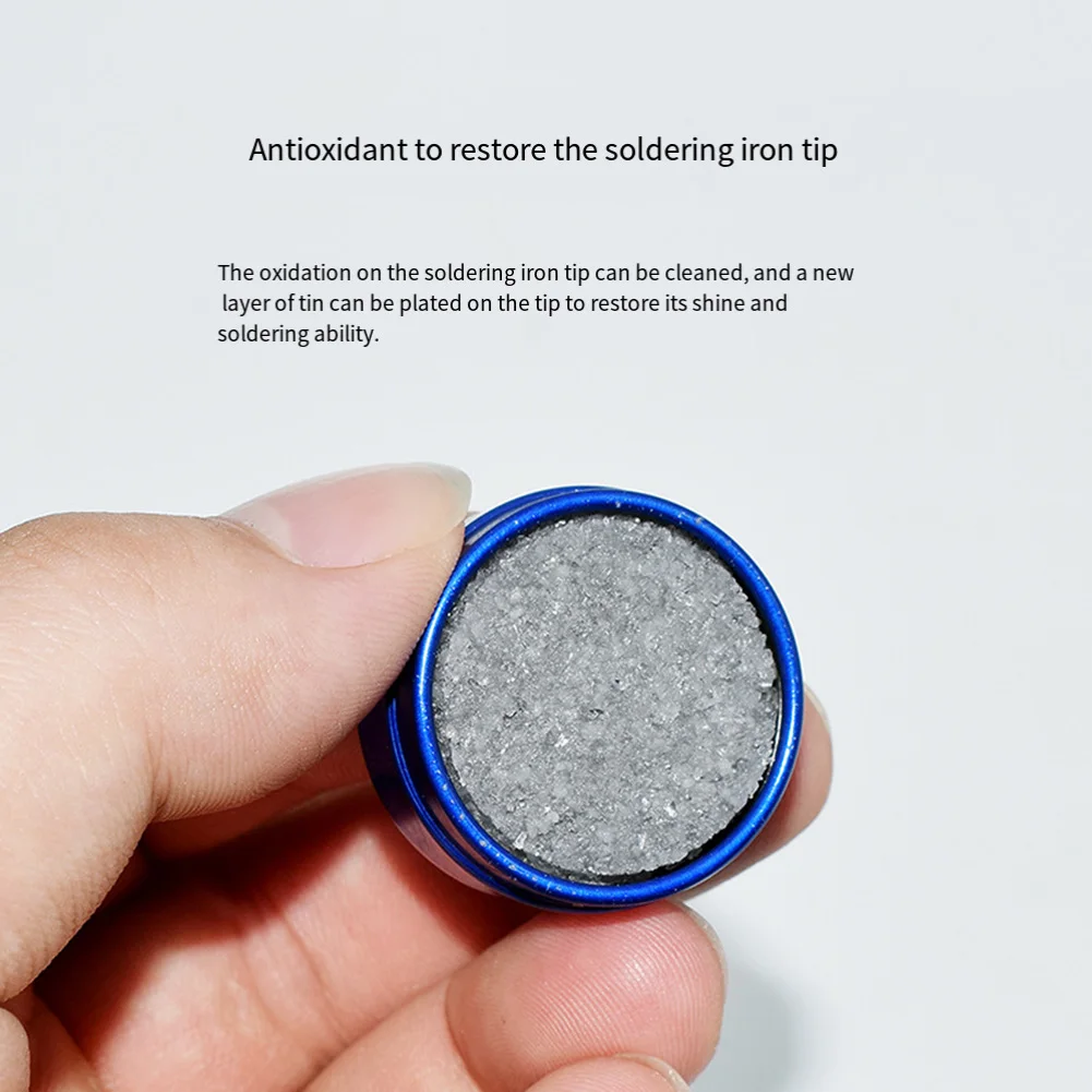 

Welding Iron Tip Cleaner Paste Efficient For Oxide Removal for Better Soldering Results Restores Tip Brightness 28 17mm