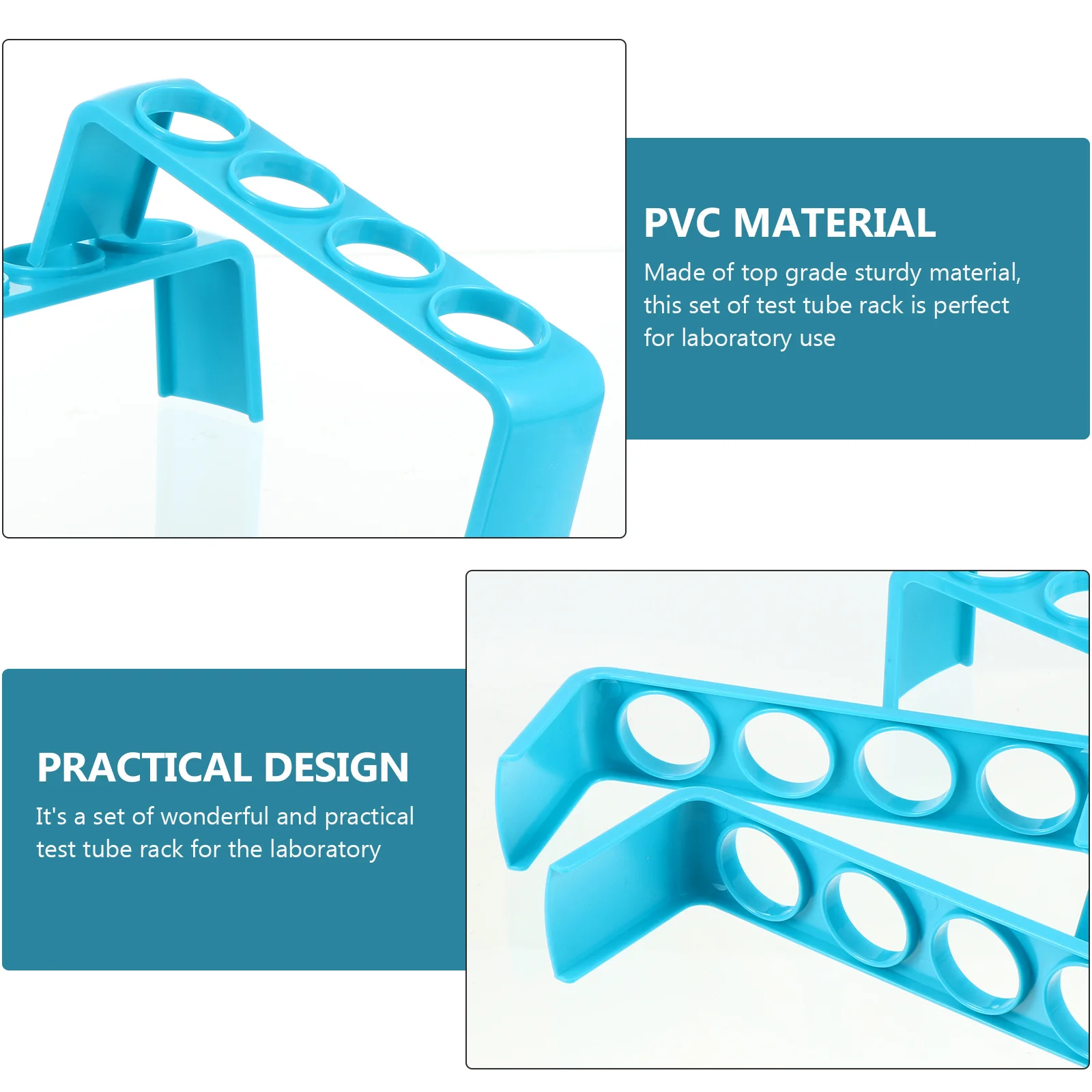 3 Pcs Test Tube Rack Tube ganizer Laboratory Equipment Storage Container Professional Tube Holder Test Tube Shelf Test Tube