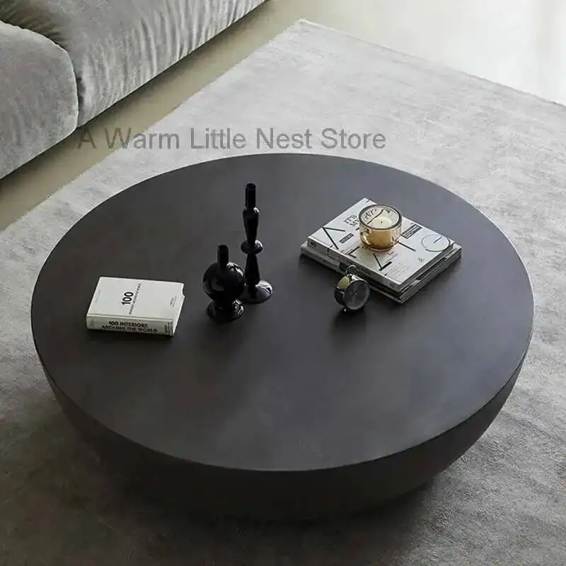 

Modern Books Round Organizer Organizer Kitchen Coffee Nordic Bedroom Side Table Simple Dinner Mesa Auxiliar Patio Furniture