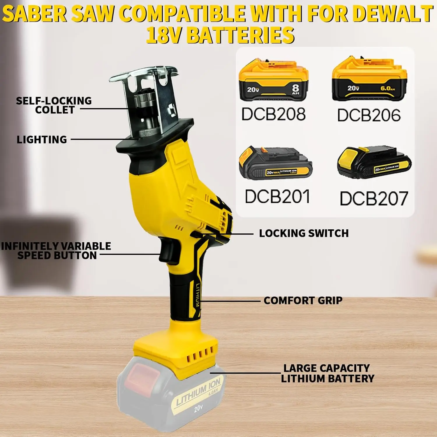 Рисунок 6 - Аккумуляторная сабельная пила 2800 об/мин