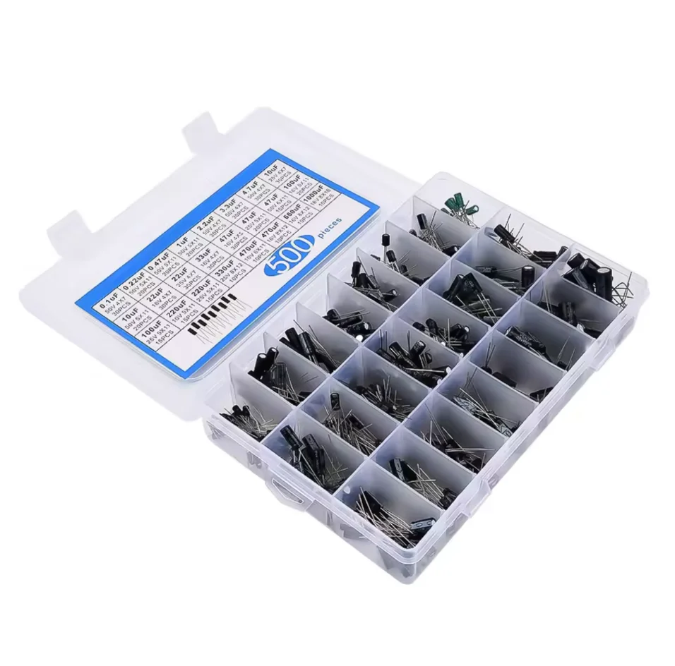 Kit de condensateurs électroly - Capacitor Kit Assortment avis et prix