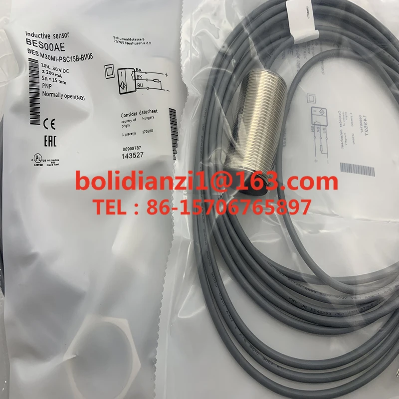 Sensor de indução original BES M30MI-NOC10B-BV02 S04G em estoque