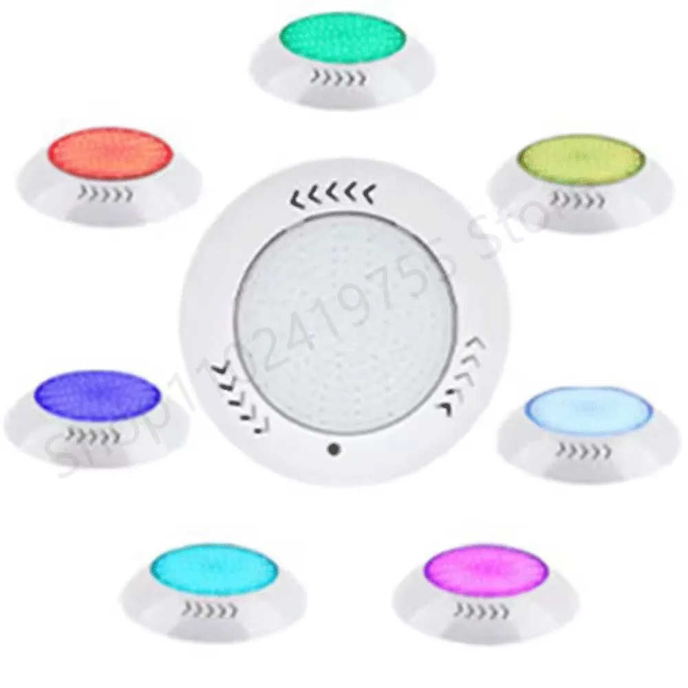 RGB LED Swimming Pool Light 18W AC85-265V DC12V Bluetooth APP Remote Control Outdoor Underwater Lamp Pond Piscina Luz Spotlight