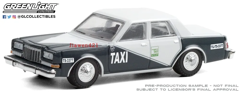 

1:64 1984, Диплом Dodge, Dodge Mexico Taxi, расширенная коллекция, модели автомобилей с орнаментом