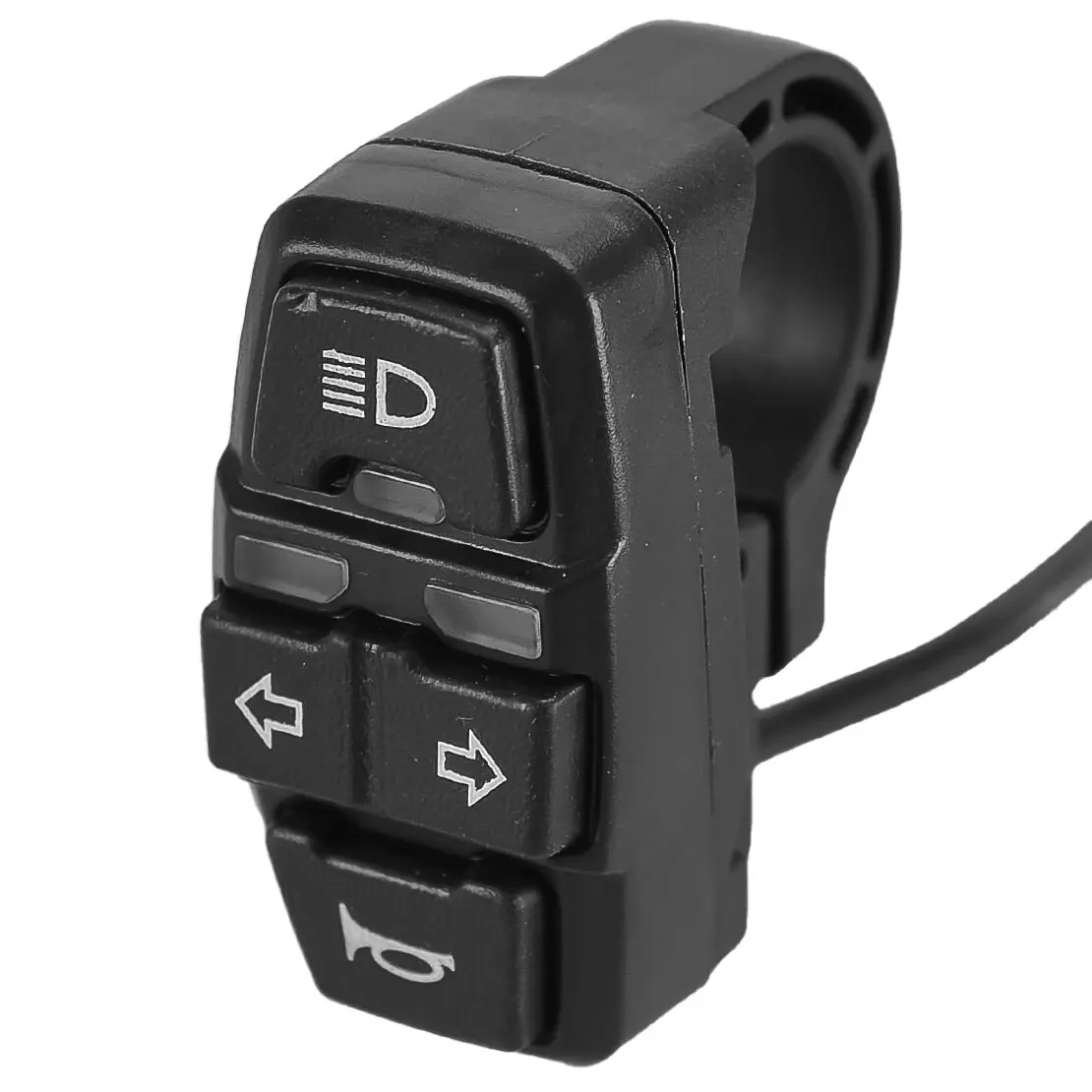 

48V Motorcycle Scooter E-Bike 3-in-1 Handlebar Switch - Headlight, Turn Signal & Horn Control