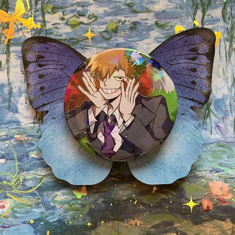 Broche De Desenhos Animados De Anime para Saco, Presentes De Broche De Botão, Broche De Botão, Cosplay Pins, Broches De Desenhos Animados, Psico,