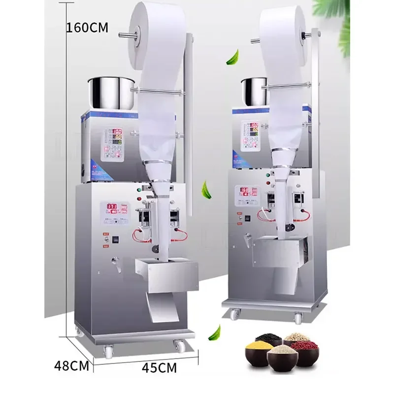 

Snack Food Pouch Commercial Packaging Machine Multi-Function Cookies Chocolate Peanut Popcorn Filling Sealing Machine
