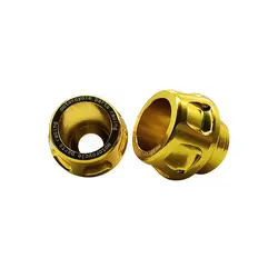 2pcs CNC Aluminium Universal Motorcycle Crash Protector Front Fork Frame Sliders Sturdy Accessory Easy To Install