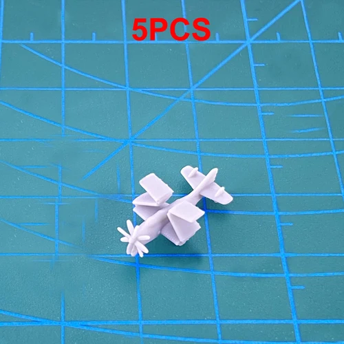 접이식 날개 가넷 대잠수함 비행기 송진, 선상 공격 항공기, 3D 인쇄 전투 비행기, DIY 부품 장난감, 5 개 모델