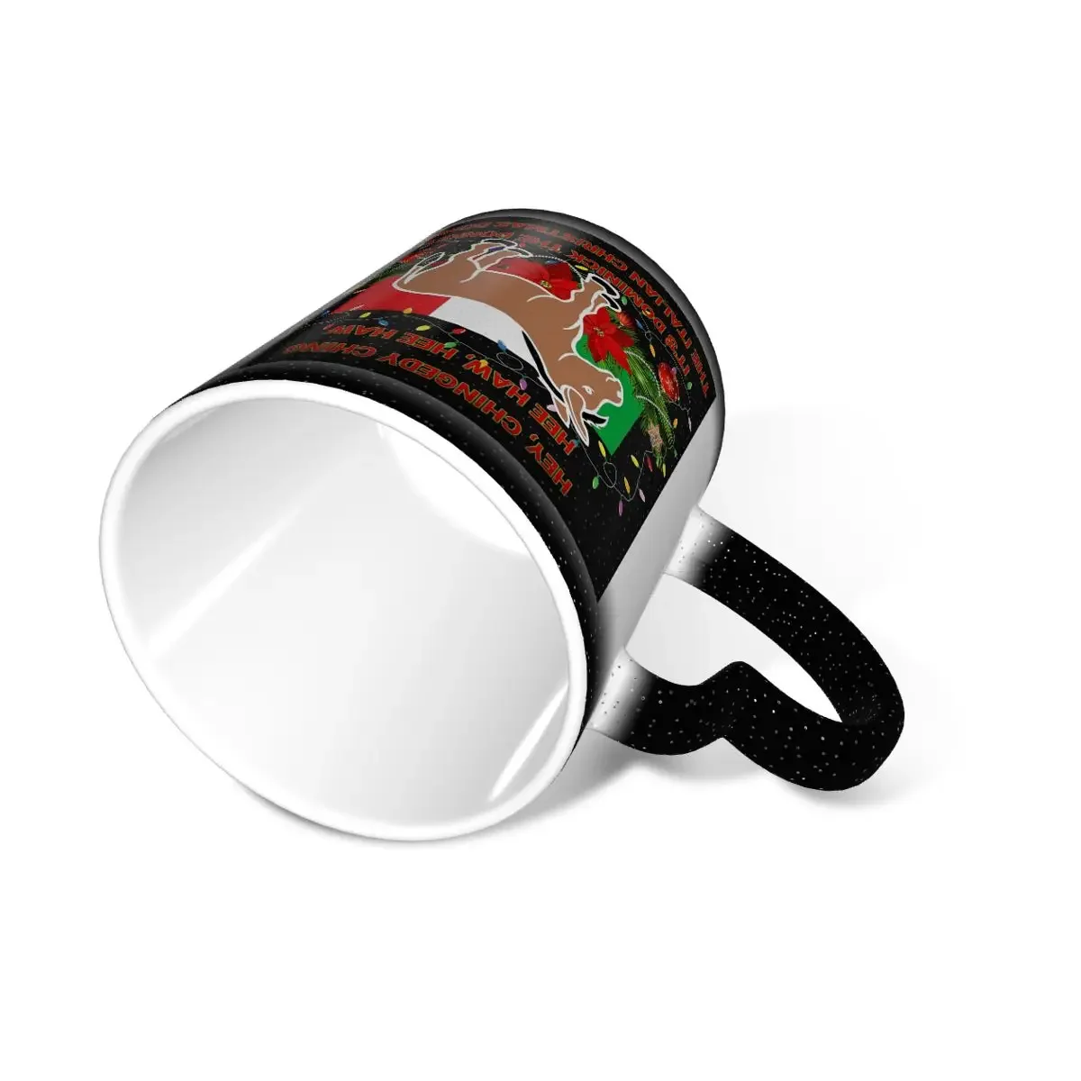 Dominick The Italian Christmas Donkey Mug Funny Ceramic Coffee Cups Tea Mugs Milk Cup Drinkware Gift for Friends view 5