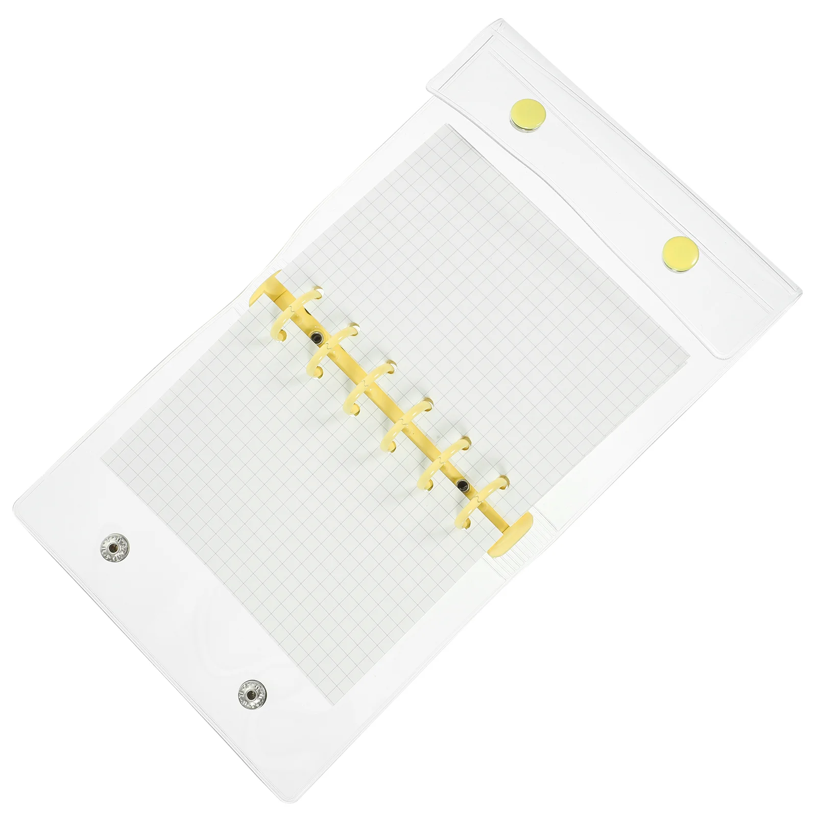 Mini Binder Schedule Planning Notebook Portable Paper Loose-leaf Adorable Scrapbooking