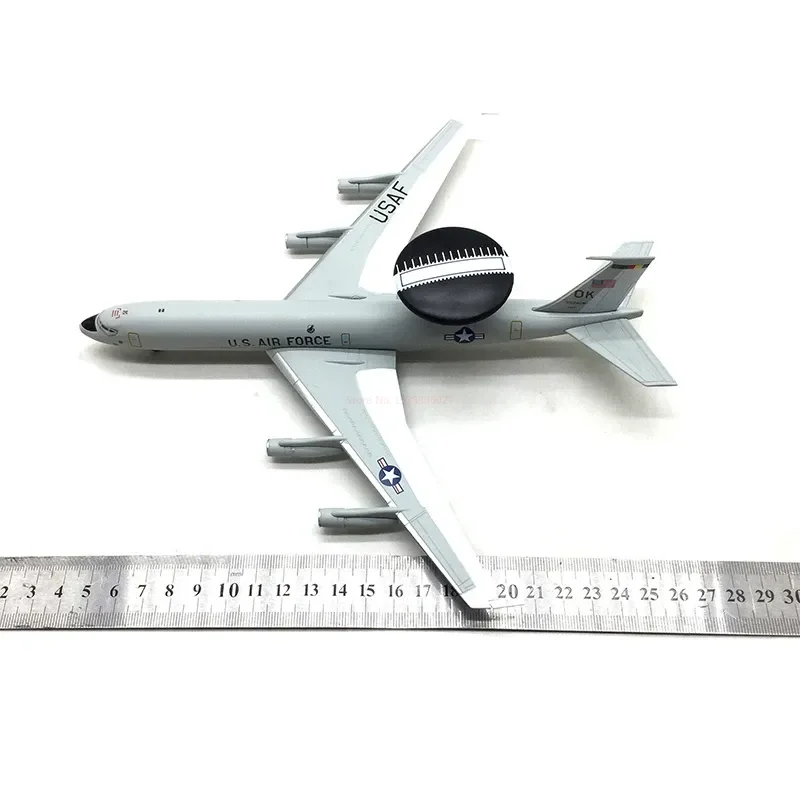 Simulation 1/200e-3 Sentry Awacs Boeing E-3 Early Warning Aircraft Alloy Aircraft Model Children\'S Toy Plane Collectibles