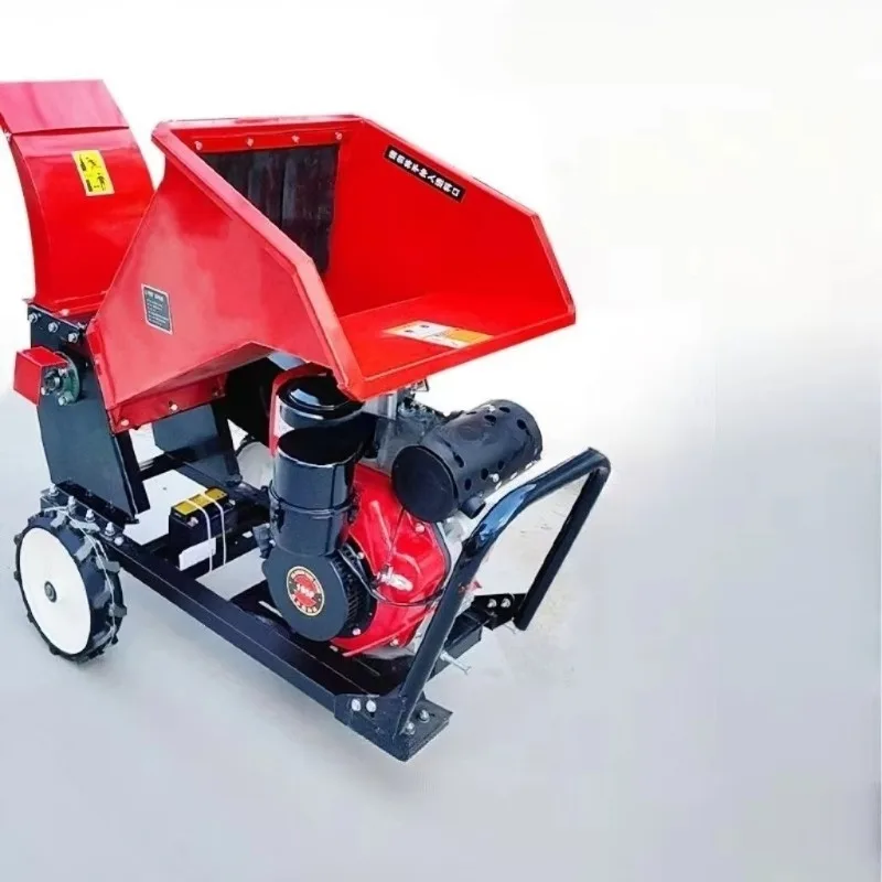 Portable Commercial Wood Chipper Branch Shredder Machine Heavy Duty Crusher for Garden Farm Orchard Forestry Use
