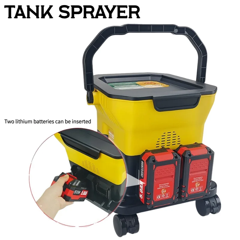 

Lithium Ion Non Pneumatic Tank Paint Spray Machine Latex Paint Coloring Paint High-pressure Airless Spray Paint Machine