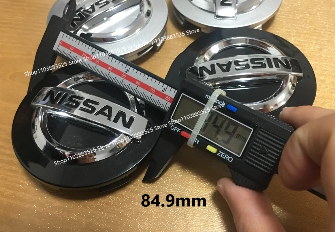 4pcs Outer Diameter 85mm Car Wheel Center Hub Caps for Nissan Y62 Patrol Armada Nismo Hubcaps 40342 1LA2A Accessories