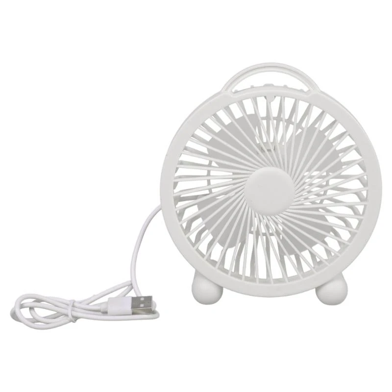 

Pocket Sized USB Operated Mini Fan Plastic Construction Desk Cooling Fan