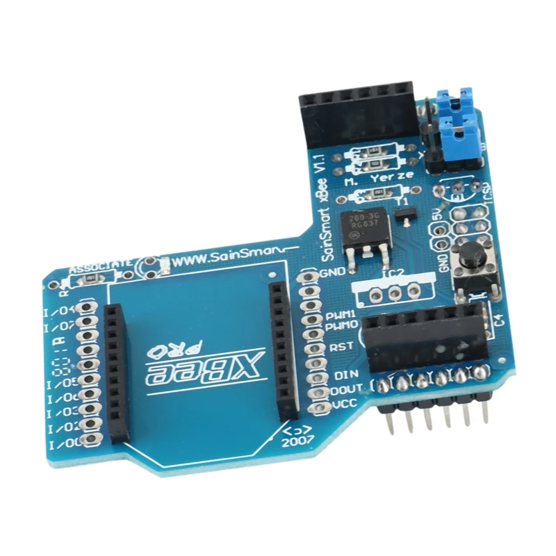 Xbee Shield Tech pour projets Ardu37, carte Xbee Pro, série 2.5, 6 000, 1Mw