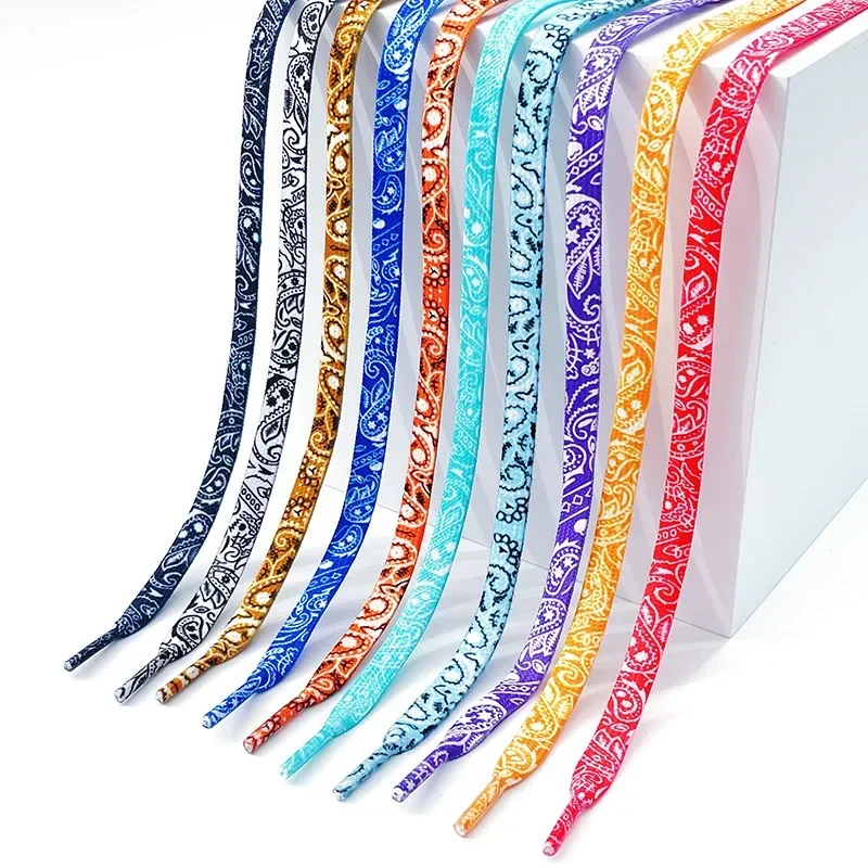 New Fluorescent Shoelaces for Sneakers Flat Luminous Shoelace Glow in The Dark Night Shoe Laces for Shoestrings Buckle Decoratio