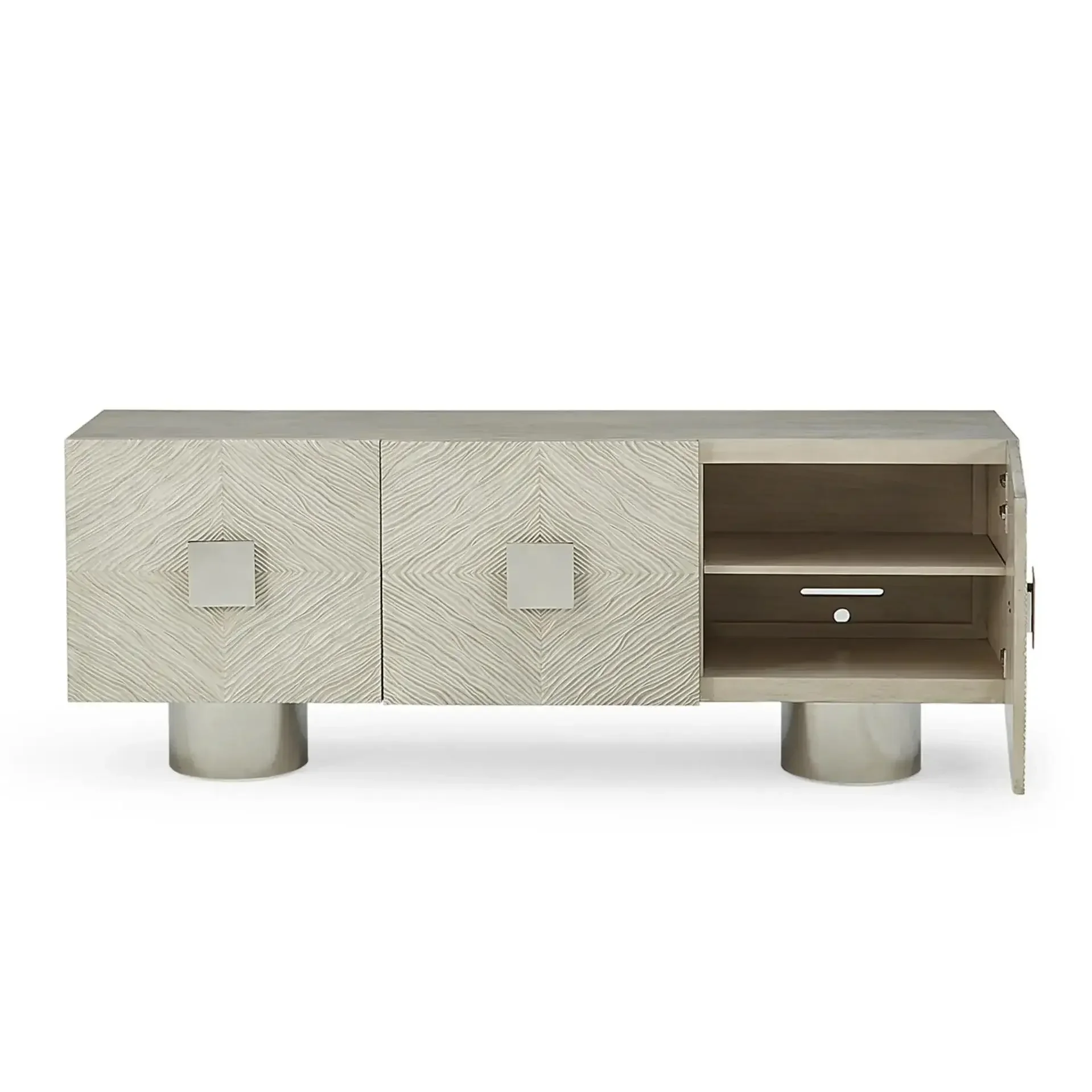 Living room furniture American hotel decorative dining side cabinets Modern hand-carved cabinets