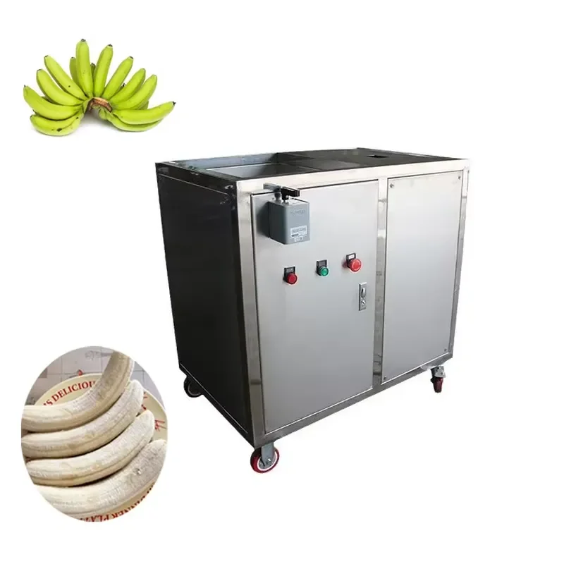Stainless Steel Banana Peeling Machine Automatic Fruit Peeler for Kitchen Use Efficient and Durable Design Easy to Clean