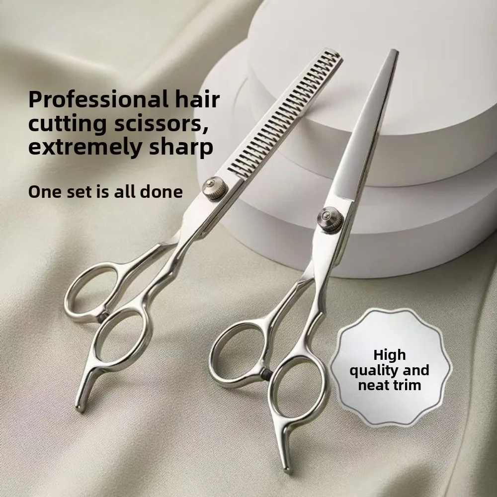 

Professional Barber Scissors Hairdressing Scissors Hand Tools Ergonomic Hair Cutting Shears Stylist Tools For Barbershop Salon