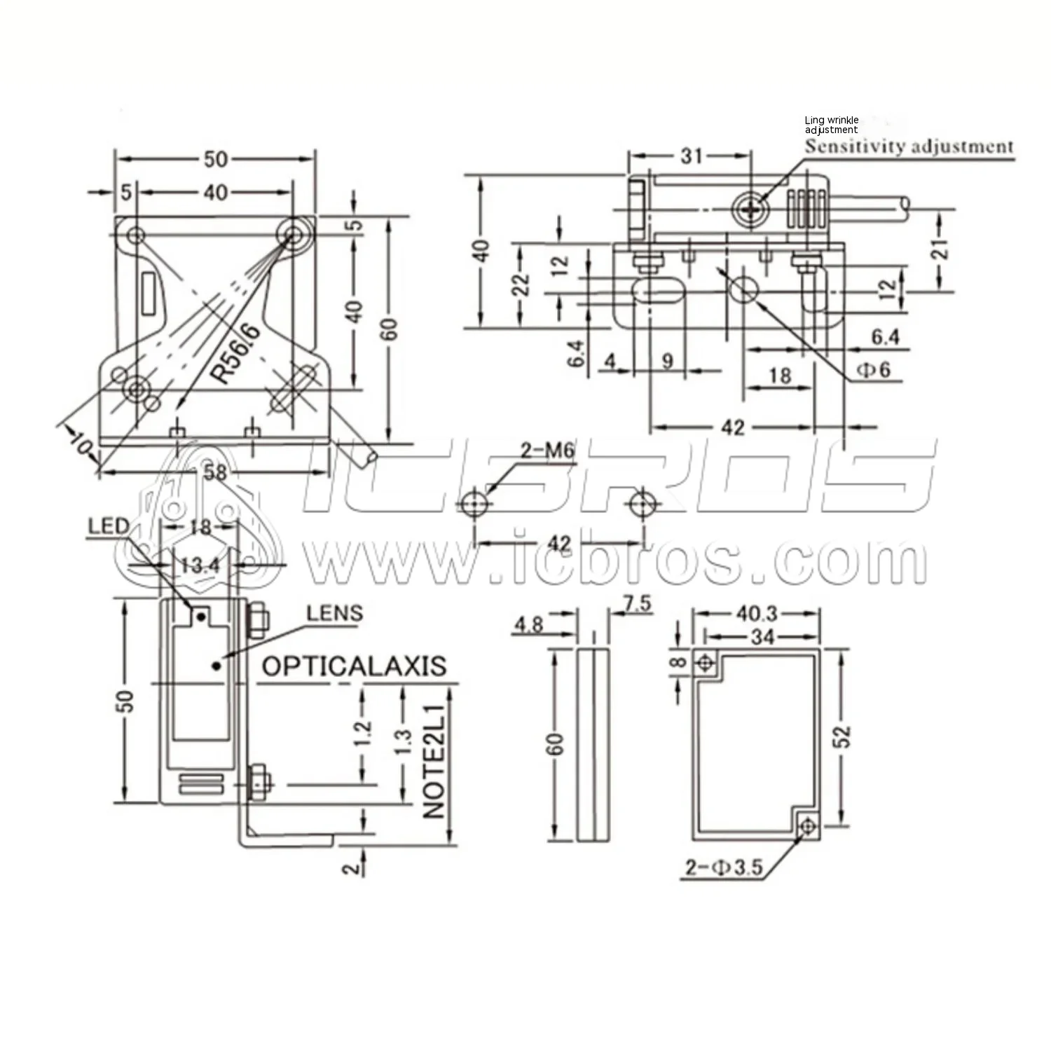 E3JK DS30M1 Infrared Photoelectric Switch Sensor E3JK-DS30M1 E3JK-DS100M1 E3JK-DS200M1 Five Wire 24V Normally Open