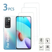 3Pcs Glossy Tempered Glass For Xiaomi Redmi Note 11T ProPlus Redmi 10 Prime 2022 Note 11SE 12T 10 13R Pro Screen Protector