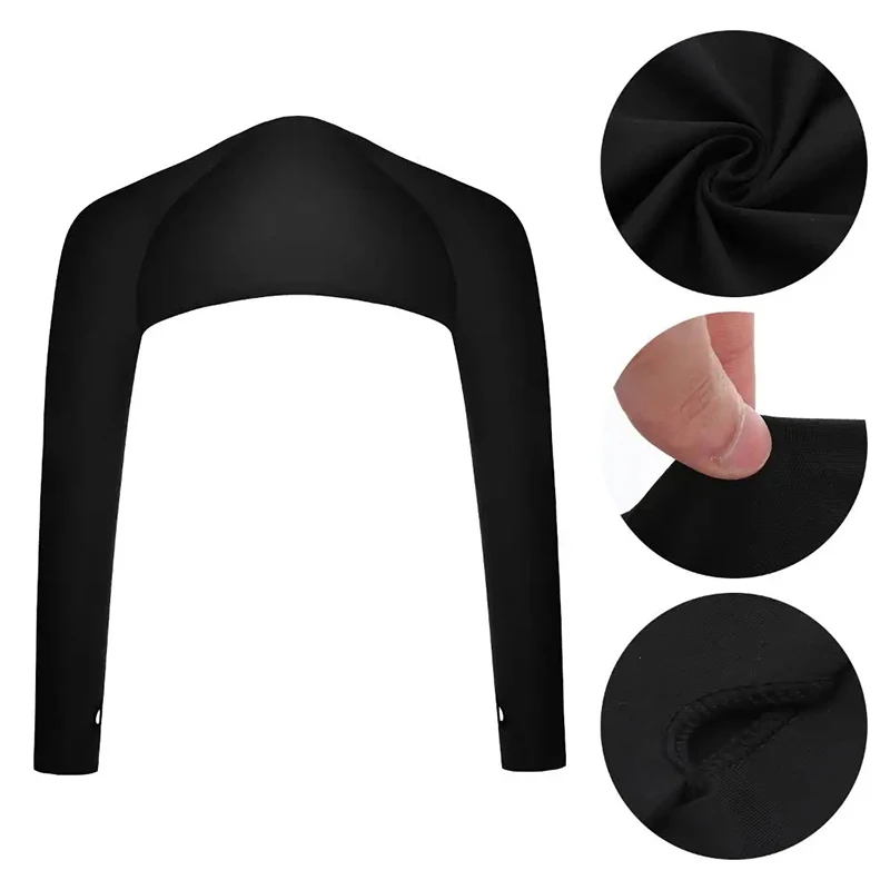 Ice Silk Shawl Cuff Arm Warmers Women Sun UV Protection Sports Gloves For Outdoor Activity Golf Running Fishing Cycling Sleeves