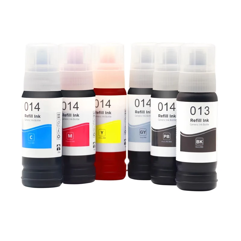 Refill dye ink kit For Epson 115 012 014 114 552 009 011 013 Dye for Epson L8168 L8188 ET-8500 ET-8550 L8160 L8180 Printer Ink