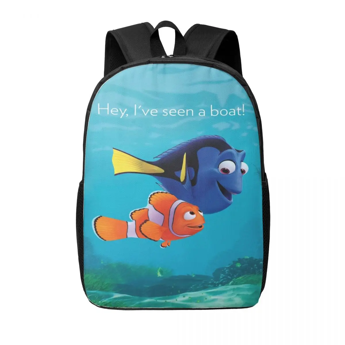 Custom Finding Nemo Travel Backpack Women Men School Laptop Bookbag Dory College Student Daypack Bags