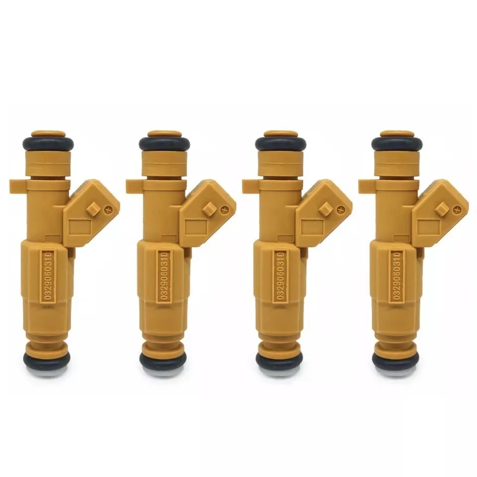 Iniettore 4 pezzi per Volkswagen Golf Polo per Seat Cordoba con numeri di parte 0280156096 032906031D