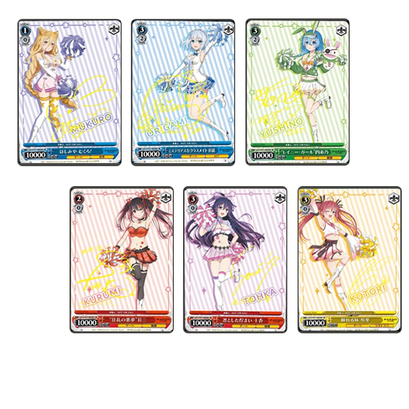 Goddess Story DIY Zones Emade Card, Anime Rick Yatogami Tohka Yatogami Tenka to Collecemballages Card, Christmas, Birthday Gift