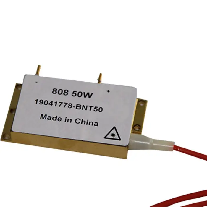 High Quality 50W 808nm 200um CW Multimode Fiber Coupled Diode Laser For illumination