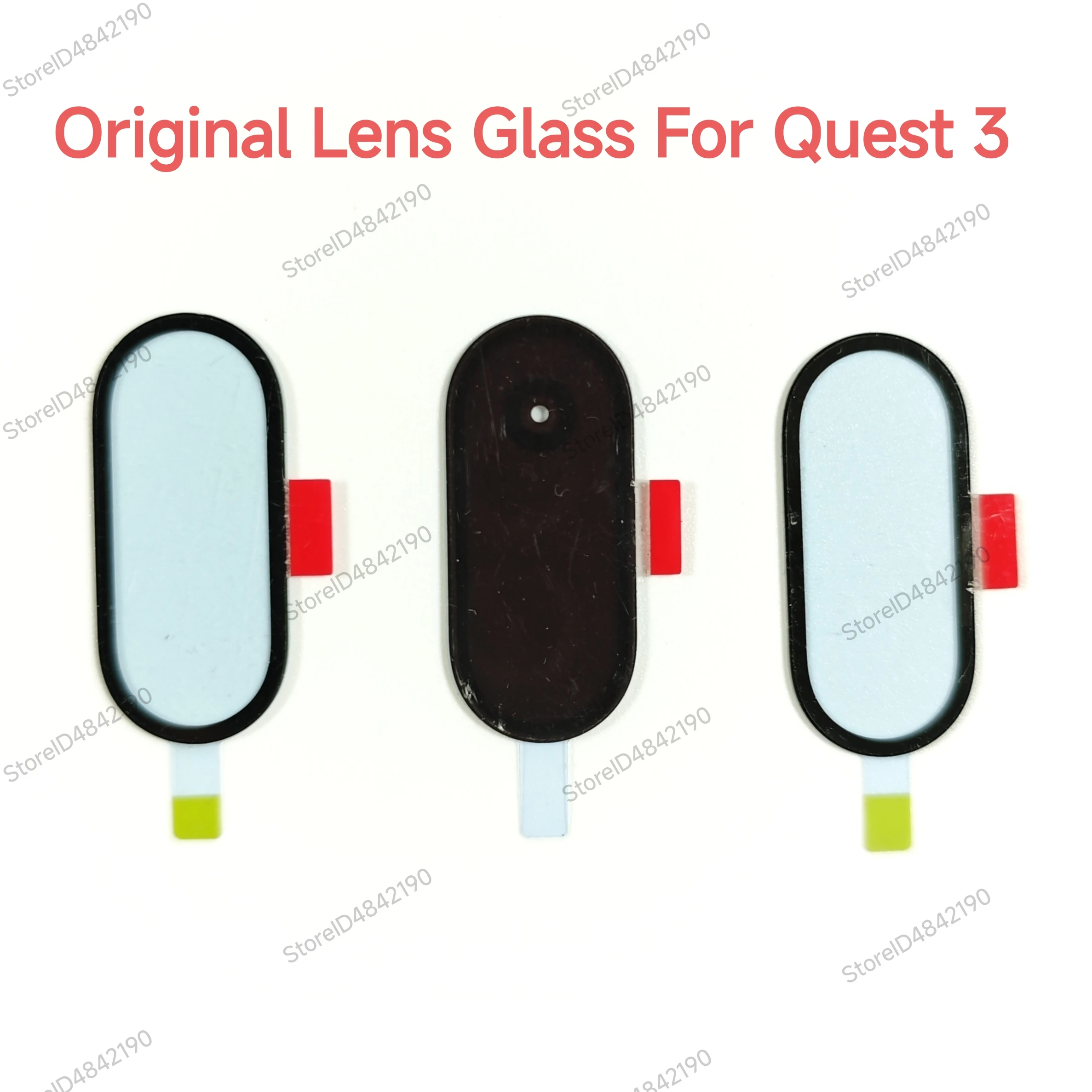 جديد VR عدسة الزجاج ل ميتا كويست 3 سماعة الكاميرا الأمامية عمق الاستشعار الزجاج الأصلي إصلاح استبدال أجزاء التبعي
