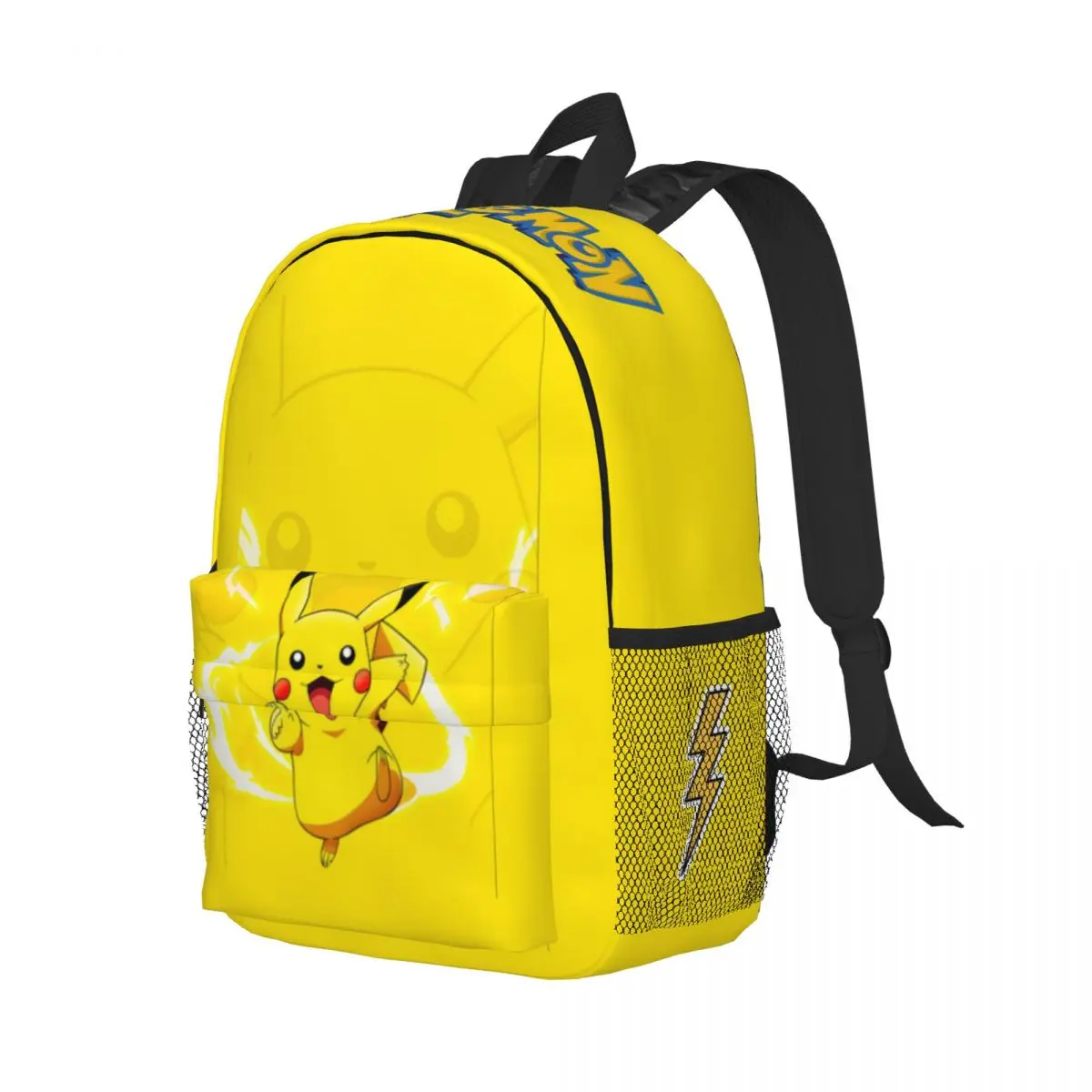 Pokemon New Fashionable Pattern School Bag Print Lightweight Backpack 15inch