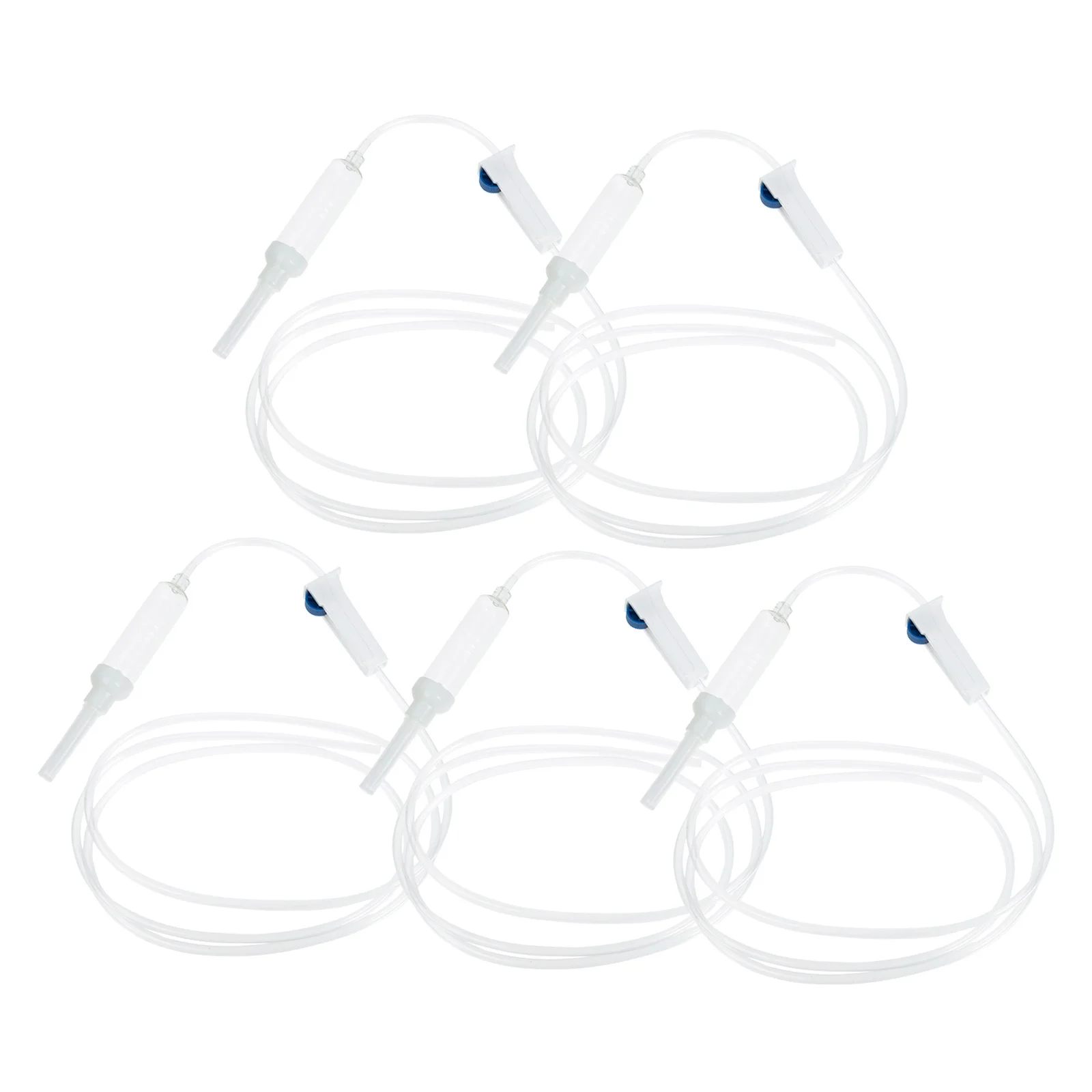 Tubes de poche de boisson portables, 5 pièces, sac de jus étanche pour Infusion, pour cadeaux de fête d'halloween, Tubes en PVC réutilisables