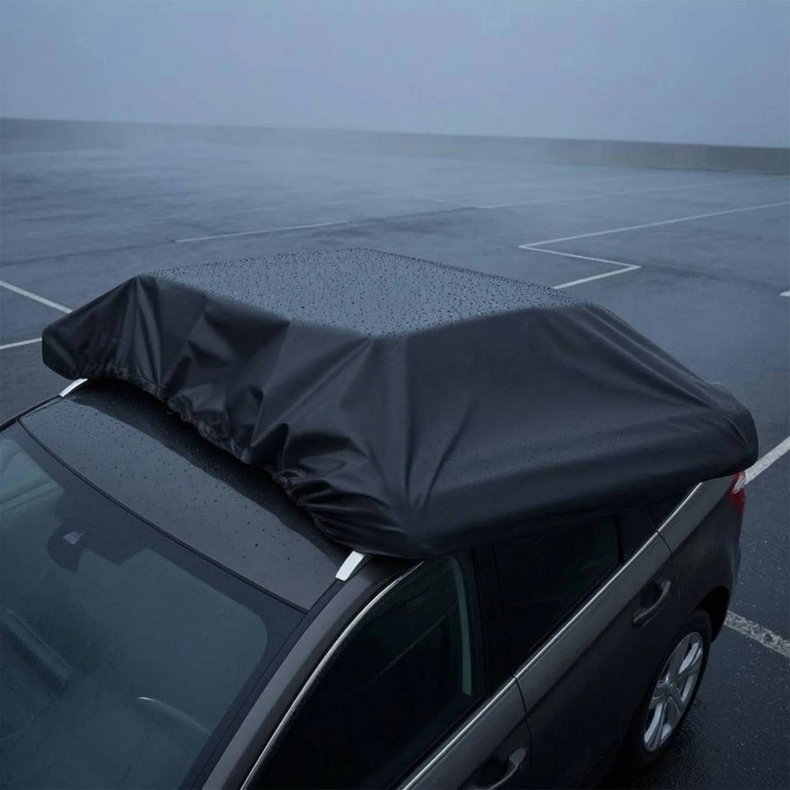 Roof Box Cover Shielded Luggage Box Cover Car Accessory Plain Compact Storage