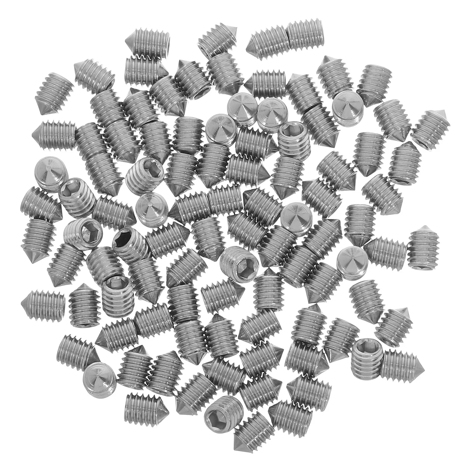 

100pcs Stainless Steel M6X8 Screws Towel Bar Mounting Hardware Set For Bath Towel Rod Brackets Replacement Repair Accessories